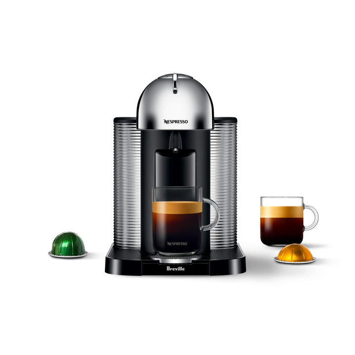 Nespresso Vertuo Coffee and Espresso Maker by Breville Machine + Capsule Set Matte Black