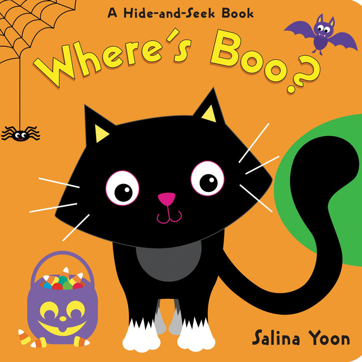 Where's Boo?: A Halloween Book for Kids and Toddlers (A Hide-and-seek Book)