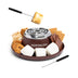 Nostalgia Tabletop Indoor Electric S'mores Maker - Smores Kit With Marshmallow Roasting Sticks and 4 Trays for Graham Crackers, Chocolate, and Marshmallows - Movie Night Supplies - Brown MyMini S'mores Maker