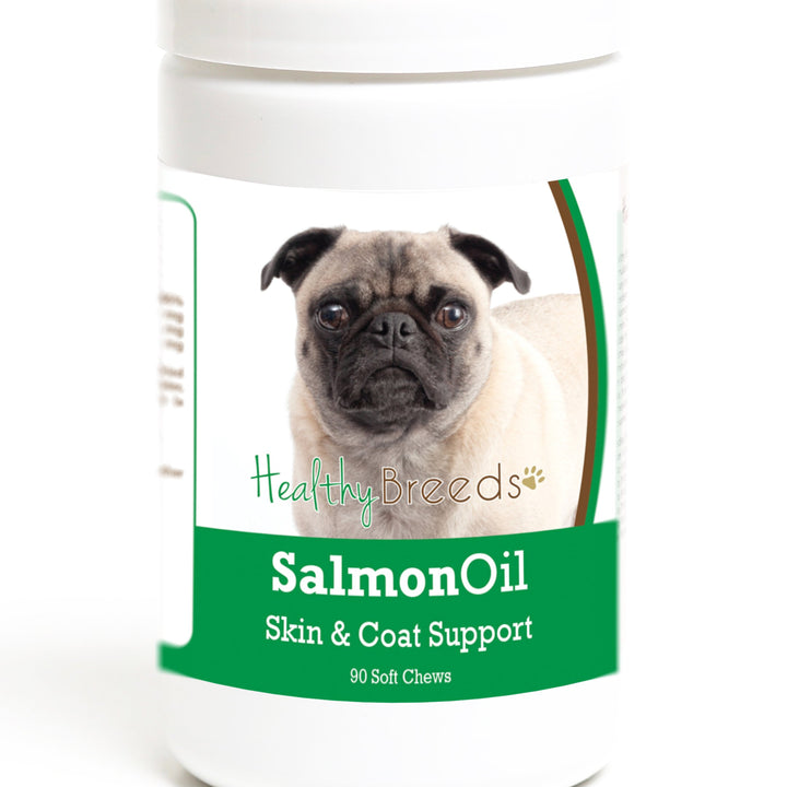 Healthy Breeds Pug Salmon Oil Soft Chews 90 Count