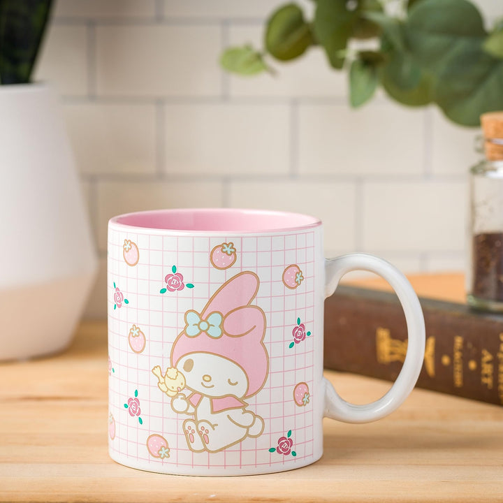 Silver Buffalo Sanrio Hello Kitty and Friends My Melody Ceramic Mug, 20 Ounces Sanrio My Melody