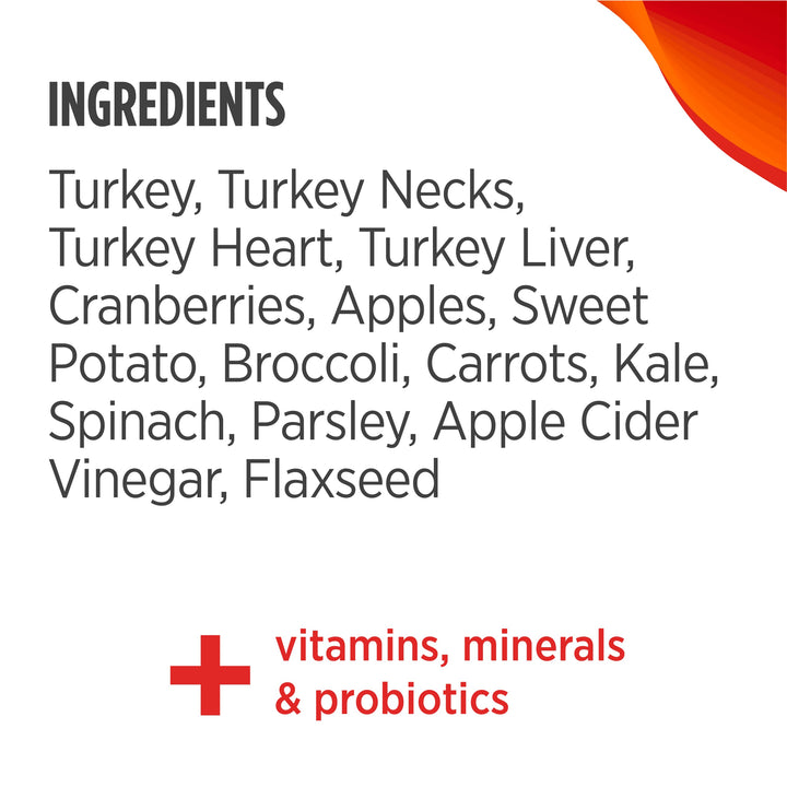 Nulo Freestyle Freeze-Dried Raw, Ultra-Rich Grain-Free Dry Dog Food for All Breeds and Life Stages with BC30 Probiotic for Digestive and Immune Health Turkey 5 Fl Oz (Pack of 1)