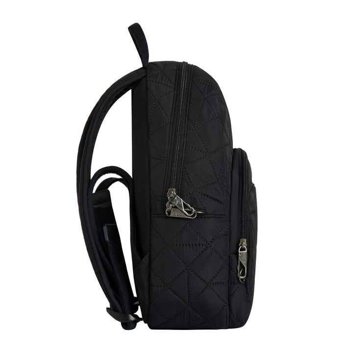 Travelon Anti-Theft Boho Backpack, Black, 9.5 x 13 x 4