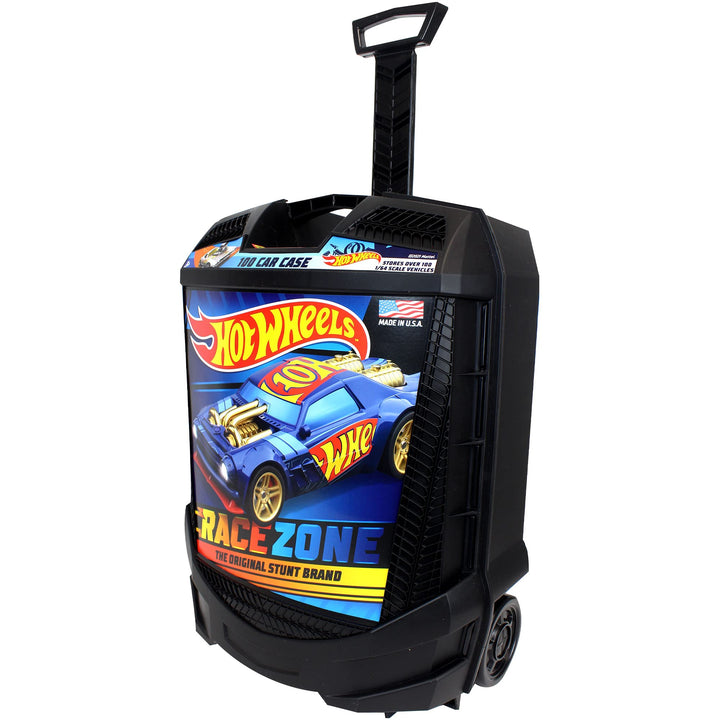 Tara Toys Hot Wheels 100 Car Rolling Storage Case