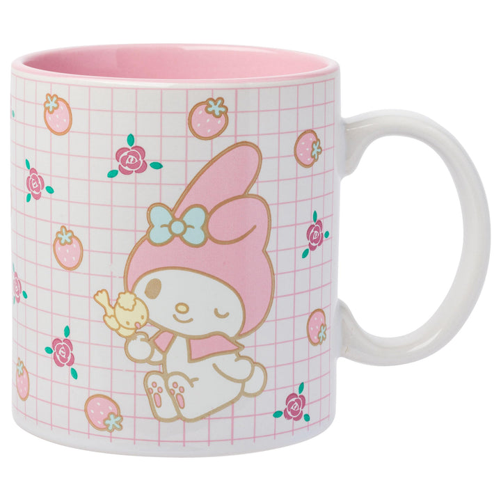 Silver Buffalo Sanrio Hello Kitty and Friends My Melody Ceramic Mug, 20 Ounces Sanrio My Melody