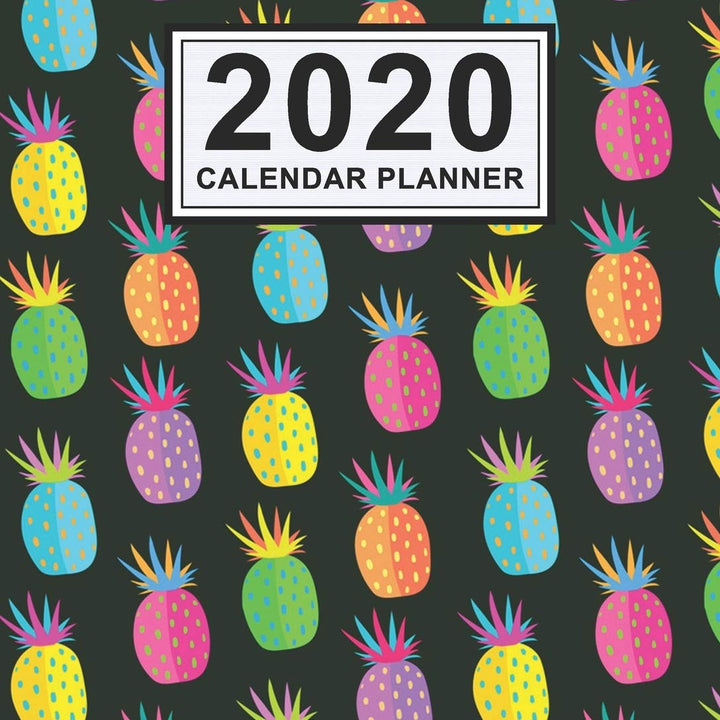 2020 Calendar Planner: Pineapple Daily Weekly Monthly Calendar 2020 Planner | January 2020 to December 2020