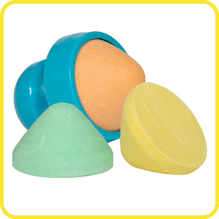 READY 2 LEARN Easy Grip Chalk Refills - 6 Colors - Ages 18m+ - Non-Toxic Toddler Sidewalk Chalk - Handles Sold Separately