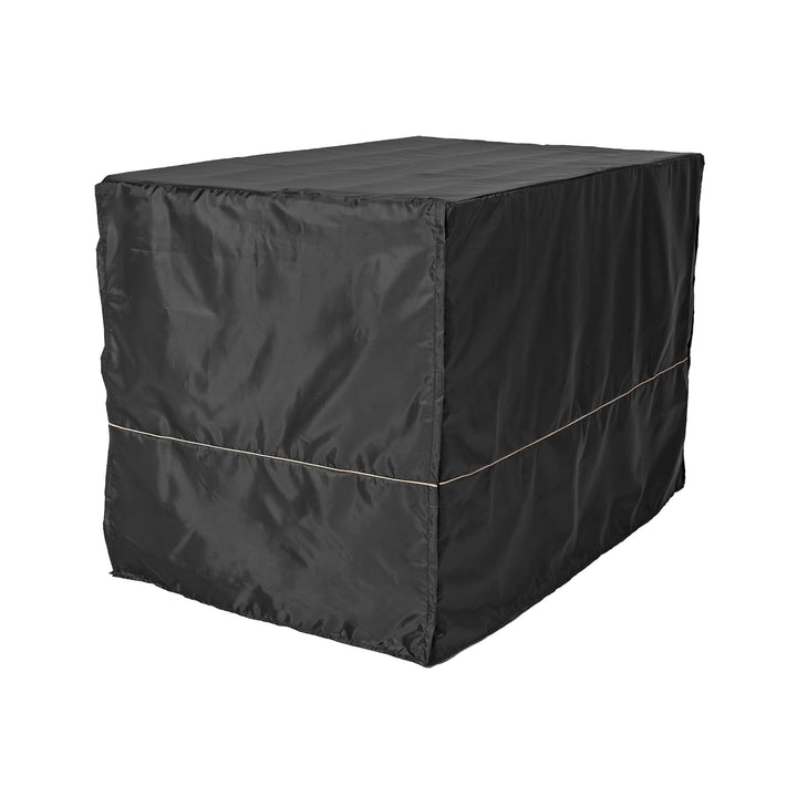 MidWest Homes for Pets Dog Crate Cover, Privacy Dog Crate Cover Fits MidWest Dog Crates, Machine Wash & Dry, Black, 48-Inch