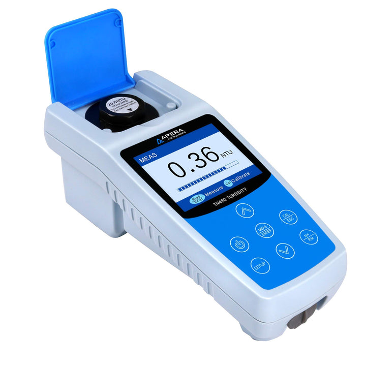 Apera Instruments TN480 Portable Turbidity Meter with GLP Data Logger, ISO 7027 Compliant ISO compliant GLP