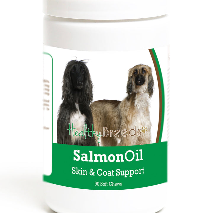 Healthy Breeds Afghan Hound Salmon Oil Soft Chews 90 Count