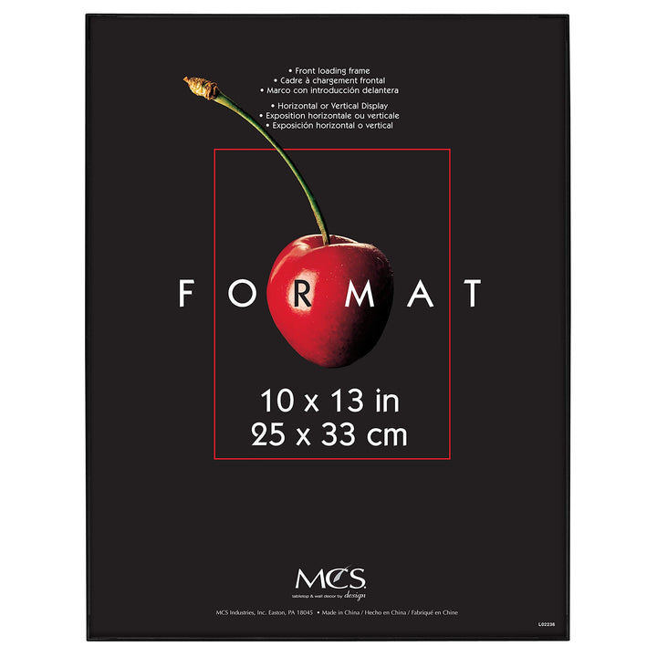 MCS Format Picture Frames, Gallery Wall Frames, Black, 6 x 8, 12-Pack 12 pk 6 x 8 in