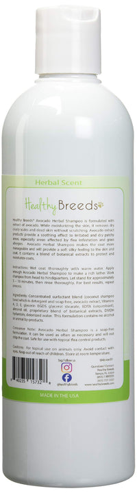 Healthy Breeds Shih Tzu Avocado Herbal Dog Shampoo 16 oz
