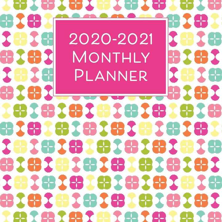 2020-2021 Monthly Planner: Dated Months Only Family Calendar Planner for Schedules and Important Dates