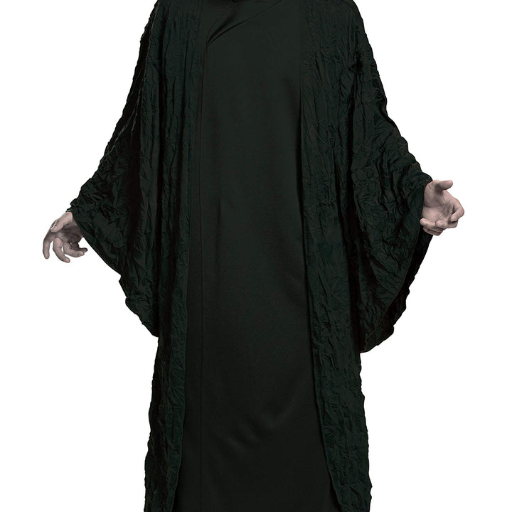 Disguise Men's Harry Potter Voldemort Deluxe Adult Costume, Black XL (42-46)