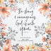 Be Strong & Courageous God is With You, Joshua 1:9, 2021-2025 Five Year Monthly Planner: Inspirational Christian 60 Month Calendar, Agenda & ... | Large 8.5 x 11 Poppy Floral Watercolor Art