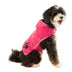 Bone Dry Pet Robe Collection, Embroidered Absorbent Microfiber Bath Robe with Adjustable Closure, for Dogs & Cats, Small, Raspberry Sorbet