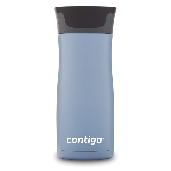 Contigo West Loop Stainless Steel Vacuum-Insulated Travel Mug with Spill-Proof Lid, Keeps Drinks Hot up to 5 Hours and Cold up to 12 Hours, 16oz Earl Grey