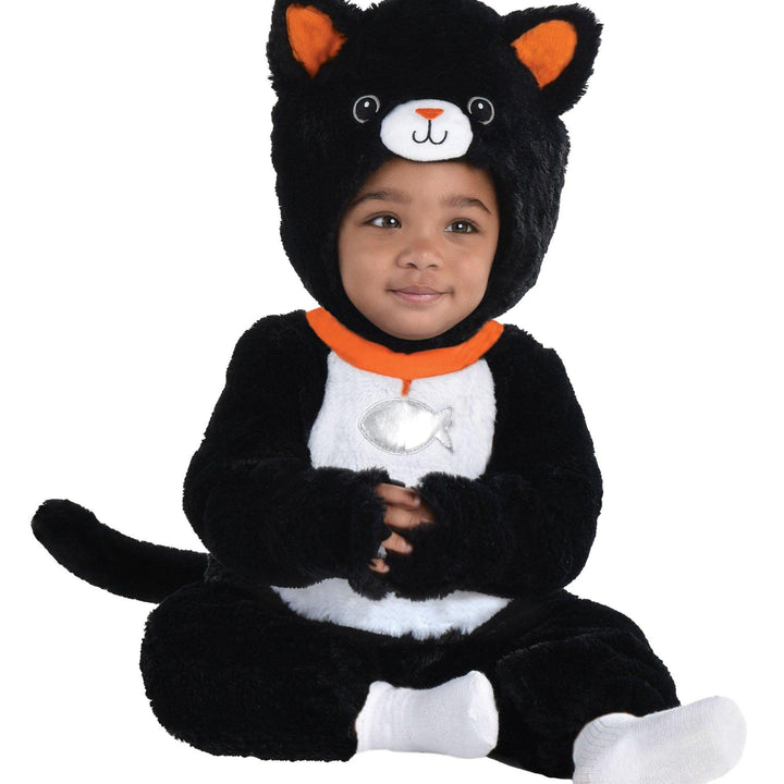 amscan Cuddly Black Cat 12-24 Months