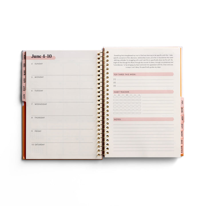 Worrier to Warrior: An Inspirational 12 Month 2023 Weekly/Monthly Planner