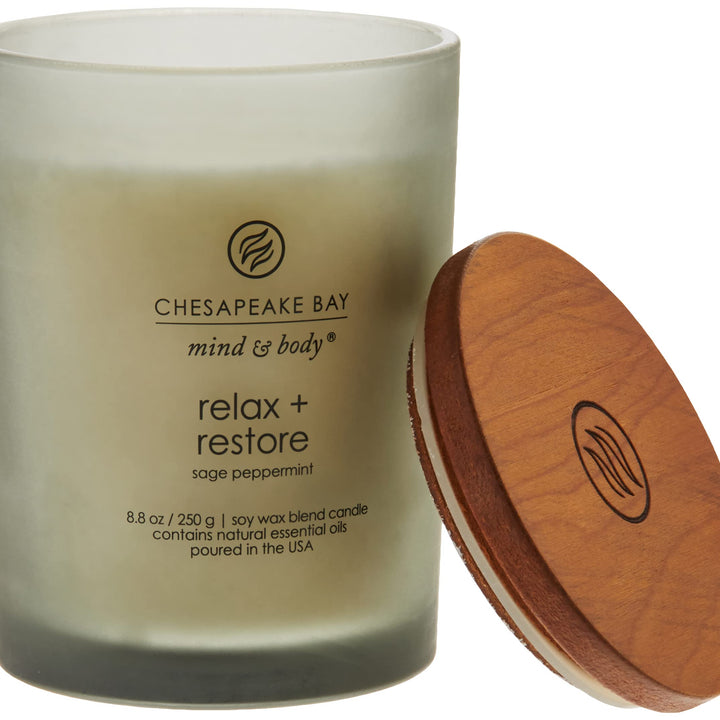 Chesapeake Bay Candle PT41987 Candle, Medium Jar, Sheer Jasmine, Home Décor RELAX/RESTORE