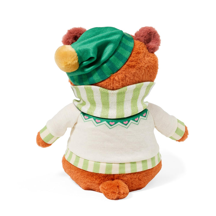 Wild Republic  Exclusive 2024 Holiday Bear 14” Eco-Friendly Plush