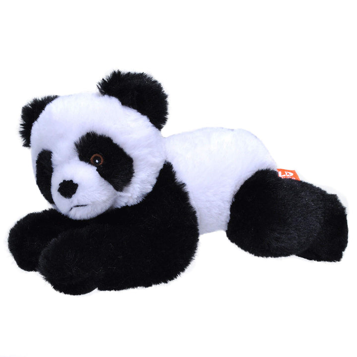 Wild Republic EcoKins Mini Panda Stuffed Animal 8 inch, Eco Friendly Gifts for Kids, Plush Toy, Handcrafted Using 7 Recycled Plastic Water Bottles (24796)