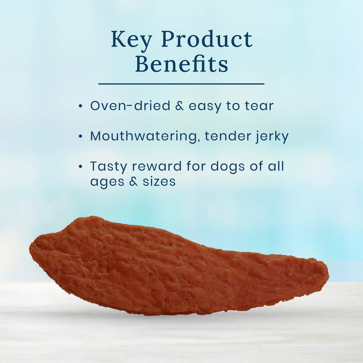 Blue Buffalo True Chews Premium Jerky Cuts Natural Dog Treats, Steak 10 oz bag 10 Ounce (Pack of 1)