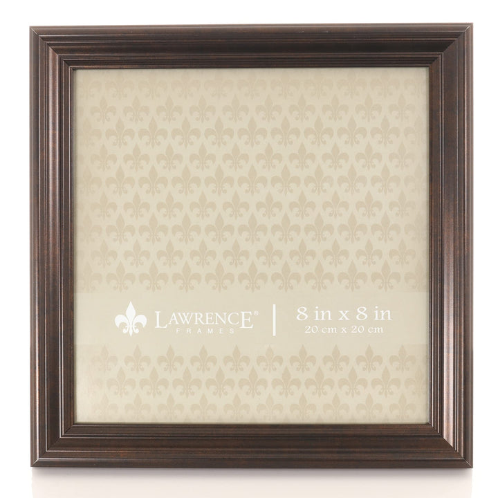 Lawrence Frames Sutter Home Frame, 8x8, Bronze Picture Frame