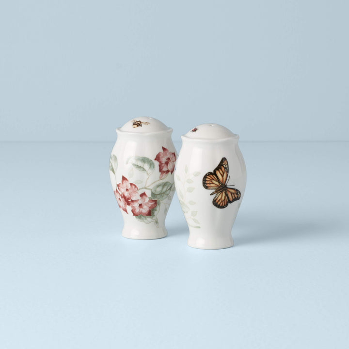 Lenox Butterfly Meadow Salt & Pepper Shakers, 0.65 LB, Multi Salt & Pepper Set, Butterfly