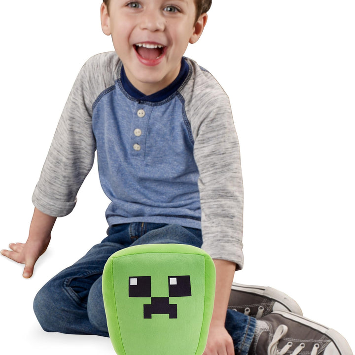 Minecraft Cuutopia 10-in Creeper Plush Character, Soft Rounded Pillow Doll, Video Game-Inspired Collectible Toy Gift for Ages 3 Years & Older