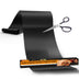 UBeesize 75inch roll Large Oven Liners for Bottom of Oven BPA and PFOA Free,Thick Heavy Duty Non Stick Teflon Oven Mats for Electric, Gas, Toaster，Convection, Microwave Ovens and Grills Black 75inch Roll Liner