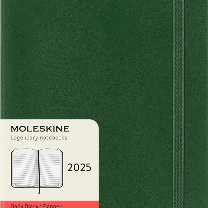 Moleskine Classic 12 Month 2025 Monthly Planner, Soft Cover, XL (7.5" x 9.75"), Black, 128 pages