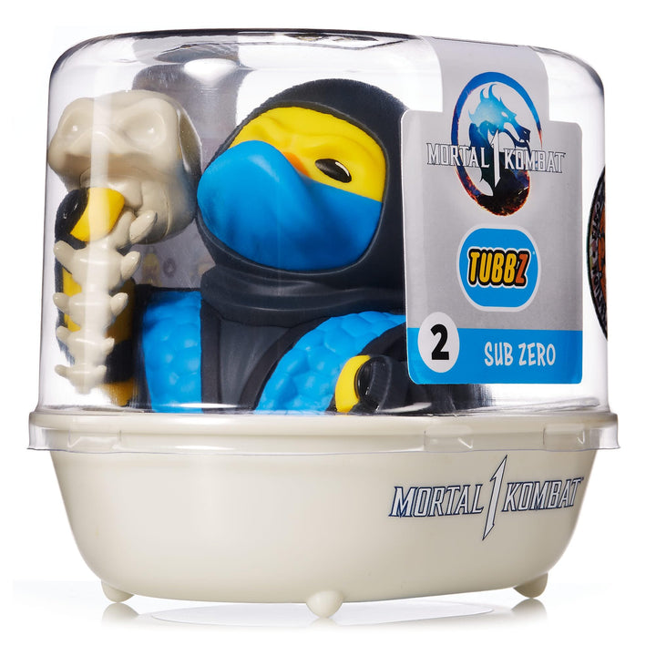 TUBBZ First Edition Sub-Zero Collectible Vinyl Rubber Duck Figure - Official Mortal Kombat Merchandise - Fighting Action TV, Movies, Comic Books & Video Games