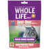 Whole Life Pet Just One Salmon - Cat Treat Or Topper - Human Grade, Freeze Dried, One Ingredient - Protein Rich, Grain Free, Made in The USA