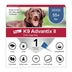 K9 Advantix II XL Dog Vet-Recommended Flea, Tick & Mosquito Treatment & Prevention | Dogs Over 55 lbs. | 1-Mo Supply 1 Pack XL Dog only