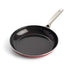 Blue Diamond Cookware Diamond Infused Ceramic Nonstick, 10" Frying Pan Skillet, PFAS-Free, Dishwasher Safe, Oven Safe, Red