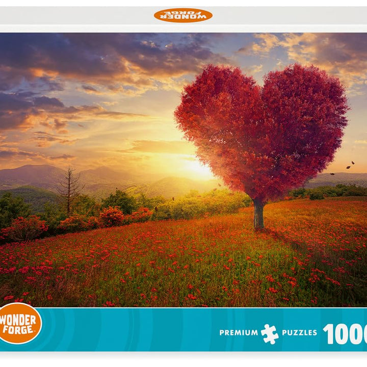 Wonder Forge Tree of Love 1000 Piece Jigsaw Puzzle for Adults | Unique, Perfectly-Fitting Pieces | Fun, Vibrant Imagery |  Exclusive