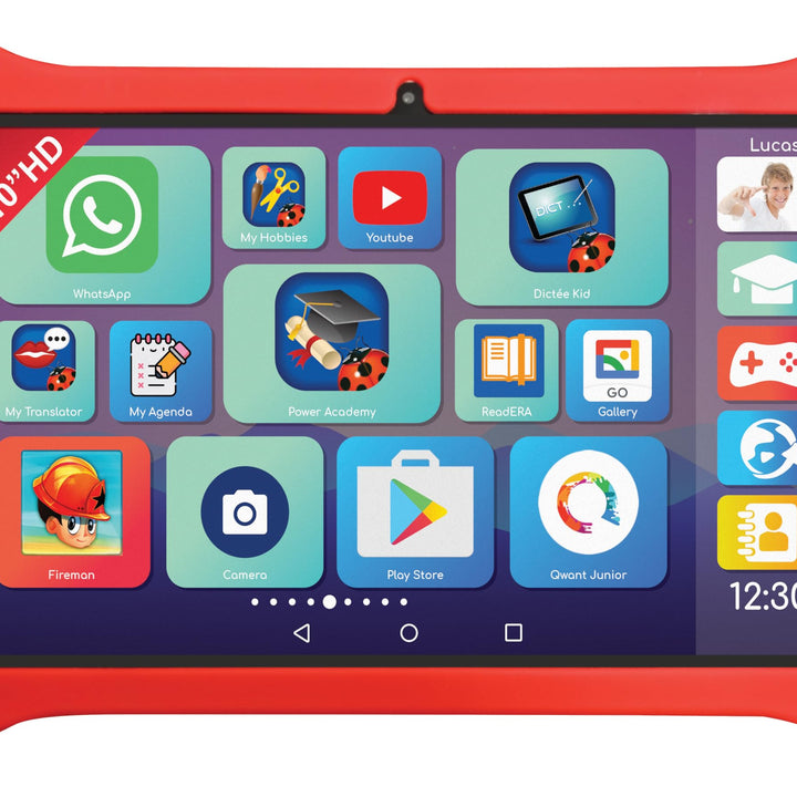 LEXiBOOK, Lexipad® 10'' - Edutainment Tablet, Powered by Android™, Designed for The Whole Family, Educational and Fun Content, Parental Control, TLN10EN