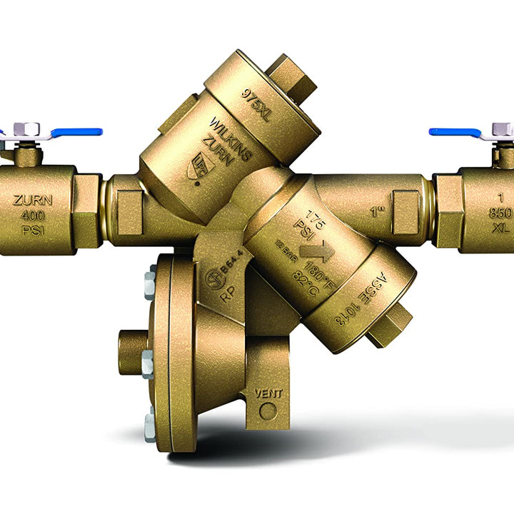 Zurn Wilkins 1-975XL 1" 975XL Reduced Pressure Principle Backflow Preventer 1 Inch