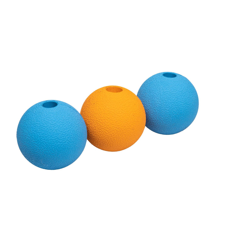 Basics Supreme Rubber Toy Dog Balls, 2.5-Inch, 3-Pack