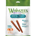 WHIMZEES Natural Grain Free Daily Dental Long Lasting Dog Treats, Veggie Sausage, Large, Bag of 7