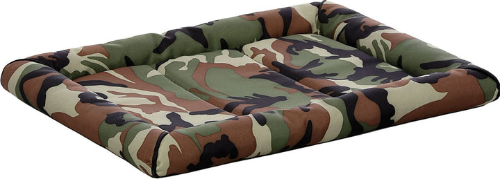 MidWest Homes for Pets Maxx Dog Bed for Metal Dog Crates, 24-Inch, Camouflage Camo 23.0"L x 18.0"W x 3.0"Th