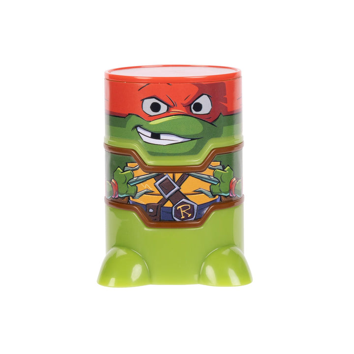 TMNT Figures 4-Pack Officially Licensed Bendable Fun Iconic Characters, Great Sensory Fidget Play Pop Out Tubes