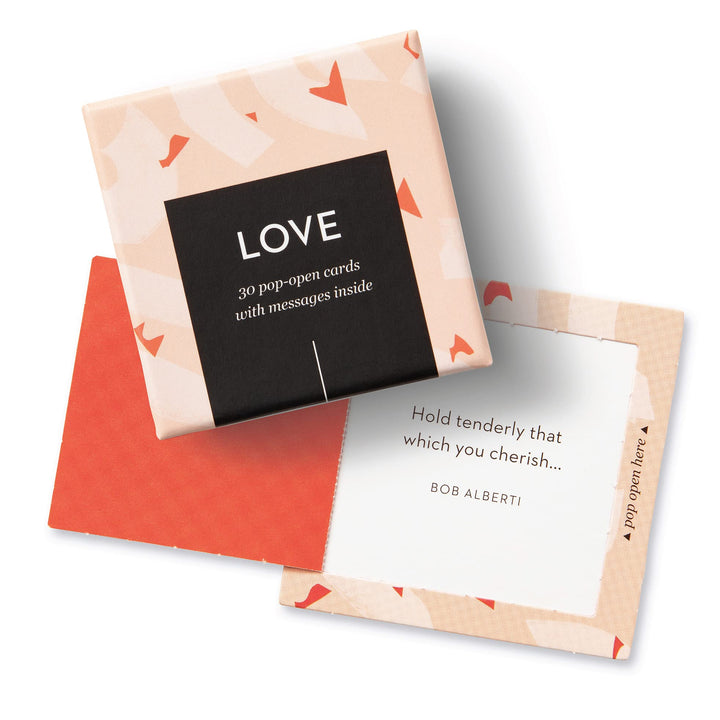 Compendium ThoughtFulls Pop-Open Cards — 2-Pack of Love and You're Wonderful — 60 Pop-Open Cards, Each with a Different Message Inside 2-Pack - Love and You're Wonderful