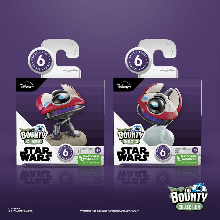 STAR WARS The Bounty Collection Series 6, 2-Pack L0-LA59 (Lola) Mini Action Figures, 2.25-Inch-Scale, Toys for Kids Ages 4 and Up, Multicolored (F7944)