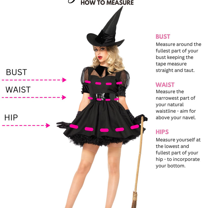 Leg Avenue Women's Classic Bewitching Witch Halloween Costume Medium