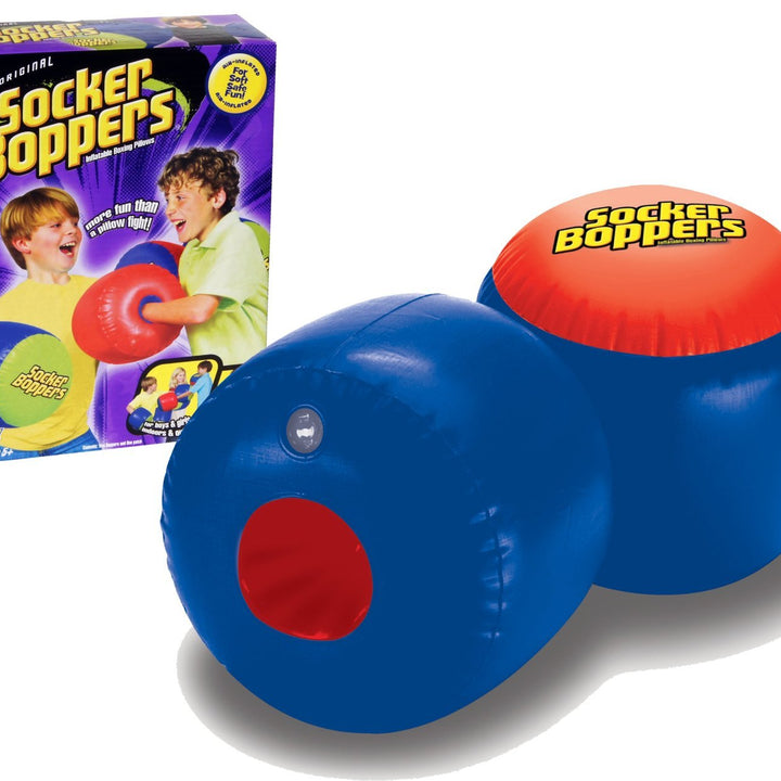 Socker Boppers Inflatable Boxing Pillows - One Pair Boppers