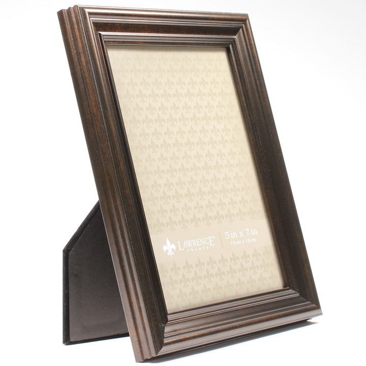 Lawrence Frames 535557 Bronze 5x7 Classic Detailed Oil Rubbed Picture Frame