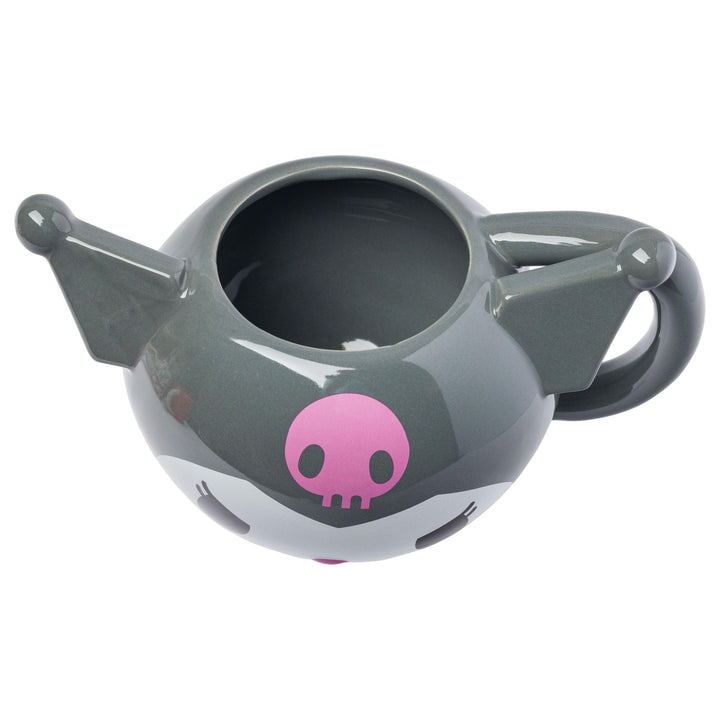 Silver Buffalo Hello Kitty and Friends Kuromi Ceramic 3D Sculpted Mug, 20 Ounces