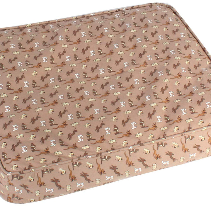 Molly Mutt Small Dog Bed Cover - Daysleeper Print - Measures 22x27x5 - 100% Cotton - Durable - Breathable - Sustainable - Machine Washable Dog Bed Cover